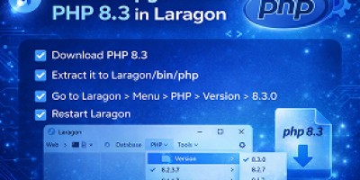 How to upgrade to PHP 8.3 in Laragon